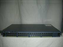 ☆Cisco Catalyst 2960-X [WS-C2960X-48TS-LL V05]！(#F5-624) 「100サイズ」☆_画像1