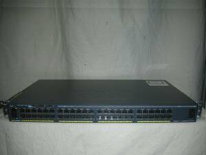 ☆Cisco Catalyst 2960-X [WS-C2960X-48TS-LL V05]！(#F5-624) 「100サイズ」☆