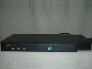 ☆16 Port, 2 Local User KVM Switch／APC KVM0216A！(#F4-257)「120サイズ」☆ 