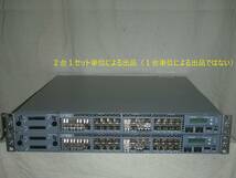 ☆2台セット！w/Stacking Mod., JUNIPER EX4550-32F [EX4550-32F-AFI]！(#F6-602)「160サイズ」☆_画像1