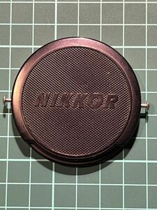 Nikon レンズキャップ　旧型　NIKKORロゴ　52mm用 中古品