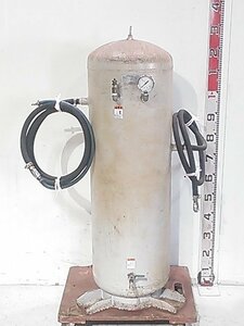 (1円スタート！) 明治 空気タンク 型式不明 容量90L 予備タンク サブタンク エアタンク 動作良好 ※店舗引取り歓迎 A1720