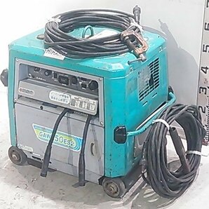 (1円スタート！) Denyo デンヨー 防音型エンジン発電機 兼 溶接機 GAW-150ES2 動作良好 ※店舗引取り歓迎 A1956の画像1