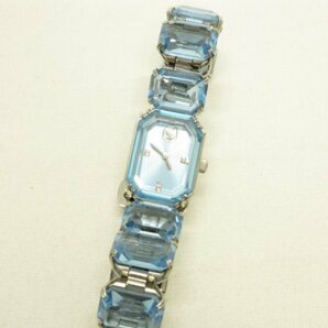 スワロフスキー Swarovski★定価￥77000(税込)  クリスタル付 ブレスレット腕時計 ウォッチの画像1