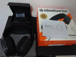 SteelSeries ゲーミングヘッドセット ハイレゾ対応 ノイズキャンセリングマイク搭載 有線 密閉型 Arctis Pro 61486