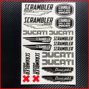 DUCATI スクランブラー ドカティ ステッカー S304