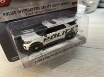 GREENLIGHT HOT PURSUIT 2020 FORD POLICE INTERCEPTOR グリーンライト フォード インターセプター ポリス 1/64_画像2