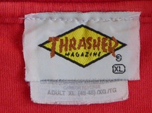 1円 超レア幻!THRASHER/ビンテージTシャツ/90s/Hanes/XL/ボックス フォト ロゴ/OLD SKATE/MAGAZINE SANTA CRUZ POWELL PERALTA ZORLAC_画像4