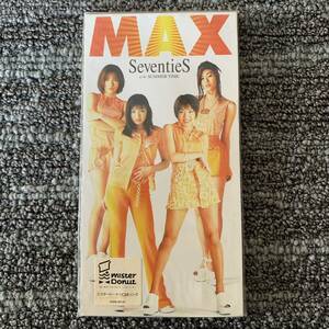 MAX //SeventieS C/W SUMMER TIME 　　新品未開封８cmcd