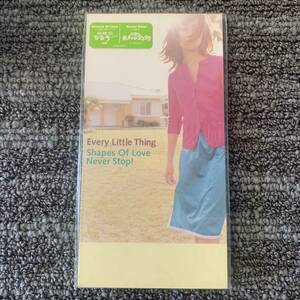 Every Little Thing // Shapes Of Love c/w Never Stop! 新品未開封8cmCD