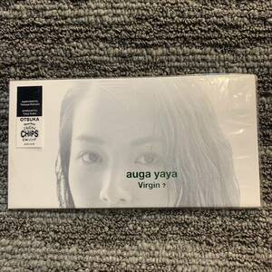 　auga yaya　//Virgin?　ｃ/ｗ　Kiss me Kiss me 　　新品未開封シングル8cmCD