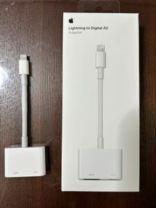 iPhone 純正HDMI変換ケーブル Lightning