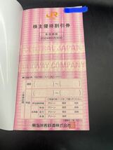 JR東海株主優待割引券　3枚東海旅客鉄道株式会社 2024年6月30日有効期限_画像2