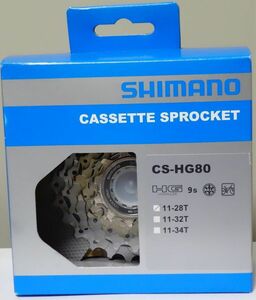 未使用品 シマノ CS-HG80-9 11-28T 9s SHIMANO DEORE LX ディオーレLX