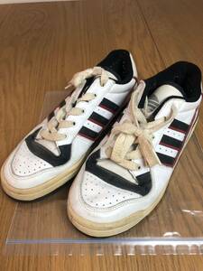  Cheer Dance part shoes Adidas 25.5 with defect Junk 24-0115-02