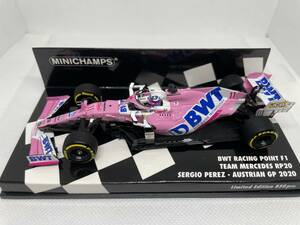 PMA 1/43 2020 オーストリアGP Racing Point(レーシングポイント) RP20((6th)) S.Perez(S.ペレス)