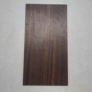黒檀の薄板 1枚  No.85  310×164×5ミリの画像3