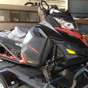 ski-doo 2014 SUMMIT X 163 トレーラーセットの画像1