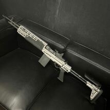 【激レア品】東京マルイ 電動ガン M14 G&P EBR 組込済 チタンシルバー_画像1