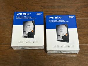 【新品・未開封】 WD80EAZZ 2台セット WD Blue シリーズ 3.5インチ 内蔵HDD 8TB SATA3 128MB