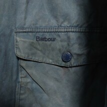 Barbour バブアー OGSTON ハンティングジャケット ワックスコットン スリーワラント オイルド_画像6