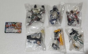  Bandai gashapon Kamen Rider Agito eyes ...! new . power compilation all 6 kind 1 set G3-X Exceed girus Jaguar load armadillo ng