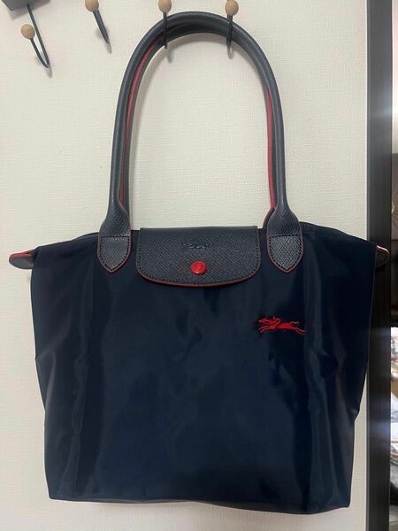 ロンシャン LONGCHAMP トートバッグ プリアージュカラーネイビー