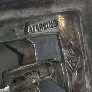 ☆STERLING刻印 ヴィンテージ ブローチの画像9