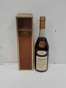 △未開栓 Hennessy VSOP ヘネシー ブランデー コニャック スリムボトル 箱付 40% 700ml(KS3-49)