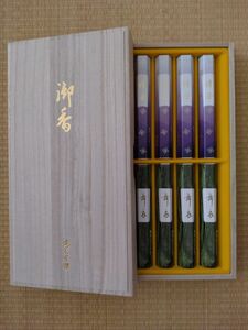 【新品】鳩居堂 お線香 御香 木箱入り