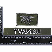 米海軍「ネイビー・シールズ」サブデュード パッチ セット・未使用品（長期保管品）・即決／米軍,ベトナム戦争,ナム戦,特殊部隊,タイガー_画像2