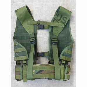 米軍「MOLLE LBV ベスト ＆ ユーティリティベルト・セット」ウッドランド・デッドストック/未使用・即決／米軍放出,アフガニスタン,イラクの画像2