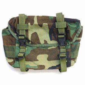 米軍・MOLLE ブットパック・ウッドランド・1997年ロット・中古品・即決／米軍放出品,SDS,フィールド,トレーニング,アフガン,イラク -2