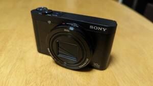 中古美品　SONY　デジカメ　Cyber-shot　DSC-WX500　ブラック　純正ジャケットケース付き　LCJ-HWA　三脚オマケ付き