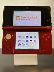 ニンテンドー 3DS レッド - ポケモンバンク・ポケムーバー　+　VC 5作品　+　その他7作品 　ダウンロード済み