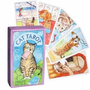 タロット タロットカード CAT TAROT 猫 ネコ ねこ 占い　キャットタロット ライダー版 