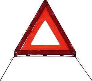 ema-son car triangle stop display board EU standard conform goods EM-352 daytime nighttime combined use type high speed & general road use possibility 