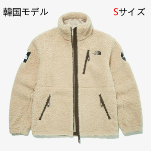 正規新品 S THE NORTH FACE ノースフェイス RIMO FLEECE JACKET リモフリースジャケット ベージュ