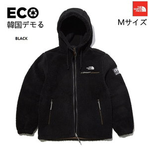 正規新品 M THE NORTH FACE ノースフェイス SAVE THE EARTH FLEECE HOODIE フリースジャケット ブラック