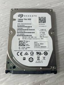 SEAGATE 9063時間 ST500LM021 2.5インチ 500GB 7200rpm 7mm厚 送料込み価格で安心。