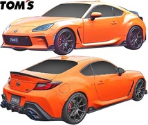 【M's】TOYOTA 前期 GR86 ZN8 (2021.11-) TOM'S 左右4本出し エキゾースト チタン マフラー ／／ トムス ダブル出し カスタム 17400-TZN81_画像5