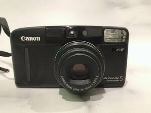  Canon Autoboy S PANORAMA キヤノン オートボーイＳ ブラック フィルムカメラ コンパクトカメラ 