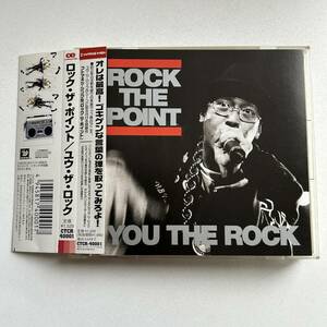 帯付きです▲YOU THE ROCK/ユウ・ザ・ロック/ROCK THE POINT/ロック・ザ・ポイント▲