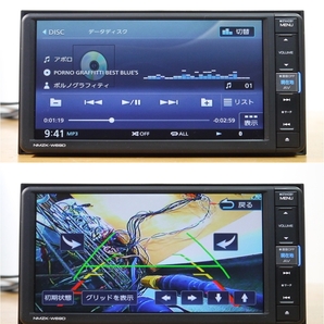 【0304】 NMZK-W69D 2018年地図 未使用アンテナ付 スバル純正メモリーナビ Bluetooth/フルセグ/USB/DVD/SDの画像5