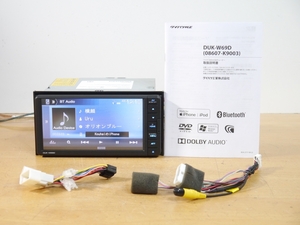 [0308] DUK-W69D 2019 год производства DVD плеер USB/Bluetooth/DVD/MP3 Daihatsu оригинальный 