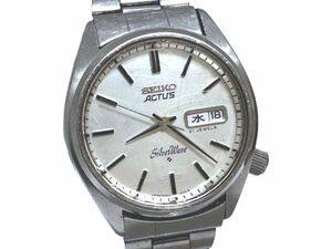 SEIKO セイコー/ACTUS シルバーウェーブ 21石 デイデイト 自動巻き 6306-8000 メンズ腕時計