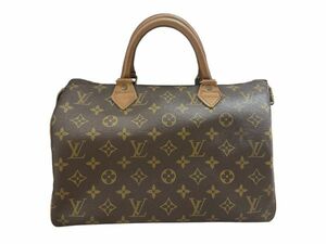 LOUIS VUITTON ルイヴィトン/モノグラム スピーディ30 USA タロンジップ 紙タグ ミニボストン ハンドバッグ