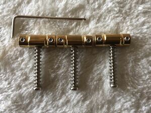 GOTOH In-Tune BS Solid Brass 3 pcs/set テレキャスター ブリッジ ブラス サドル