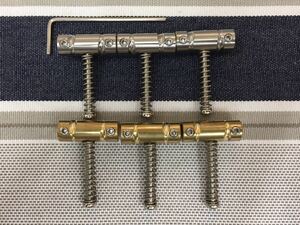 GOTOH In-Tune BS Solid Brass & Ti Solid Titanium 3 pcs/set テレキャスター ブリッジ ブラス サドル