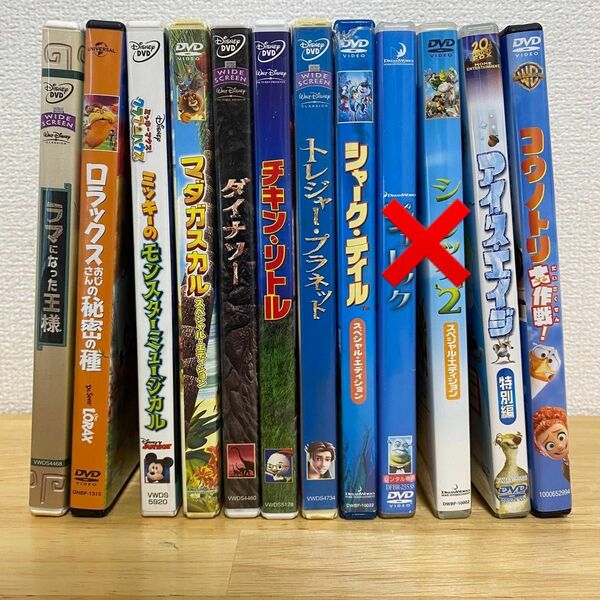 ディズニーDVDまとめ売り